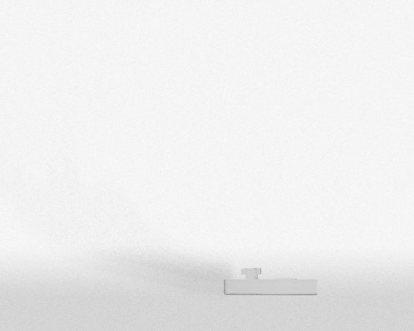 Fine Detail Plastic Statue | Sandstone Thin Stage & Crow