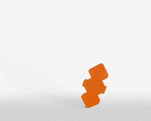 Sandstone Statue | Versatile Plastic Orange Thin Stage & Crow