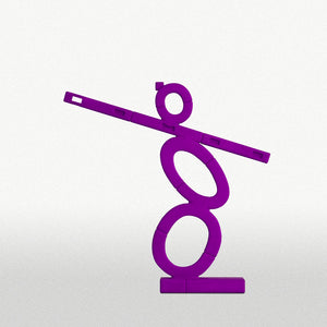 Oki Total | Versatile Plastic Statue - Purple