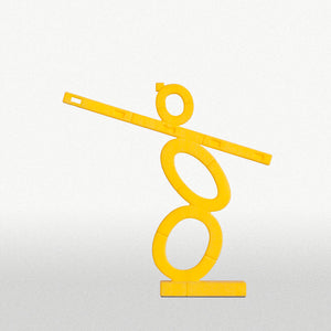 Oki Total | Versatile Plastic Statue - Yellow